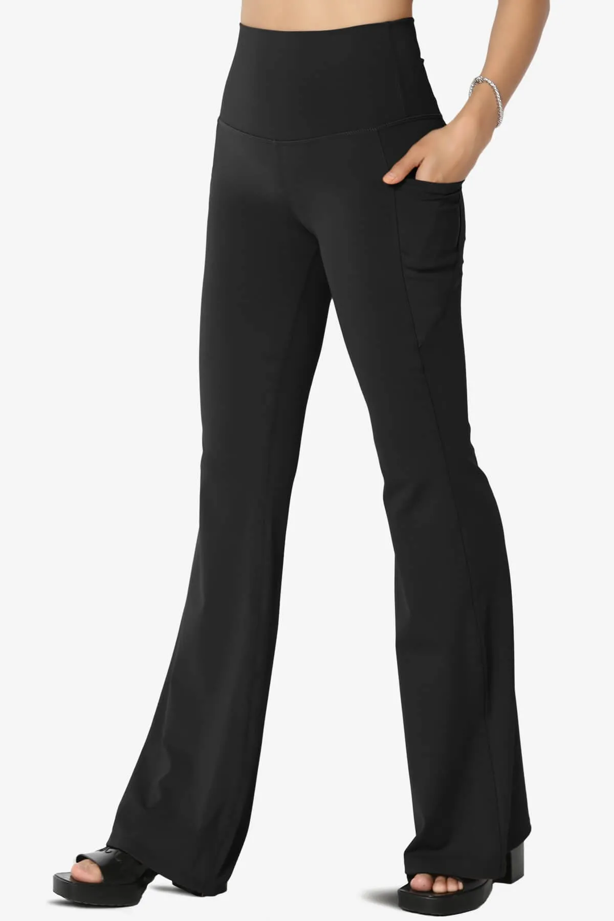 Gemma Athletic Pocket Flare Yoga Pants PLUS