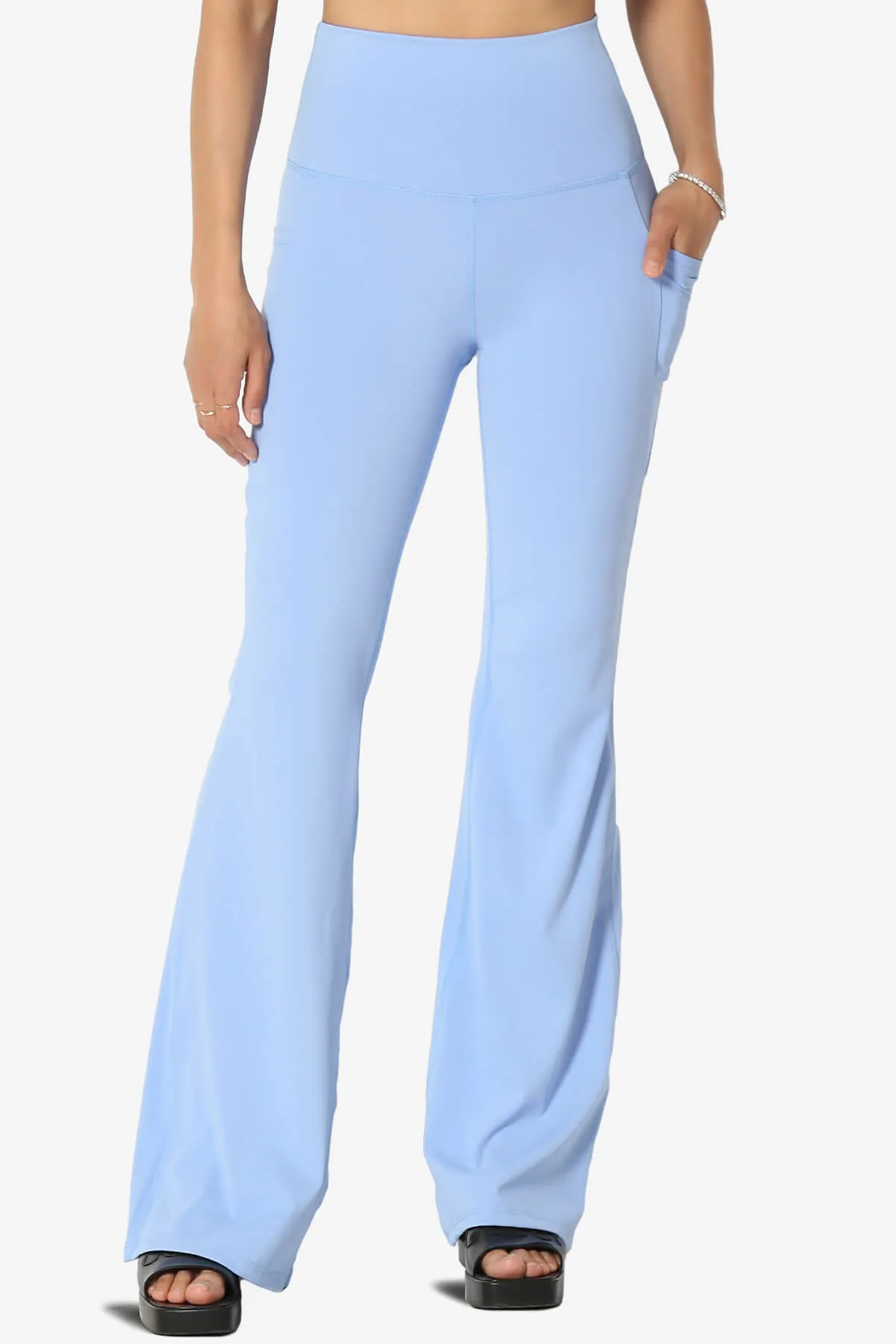 Gemma Athletic Pocket Flare Yoga Pants PLUS