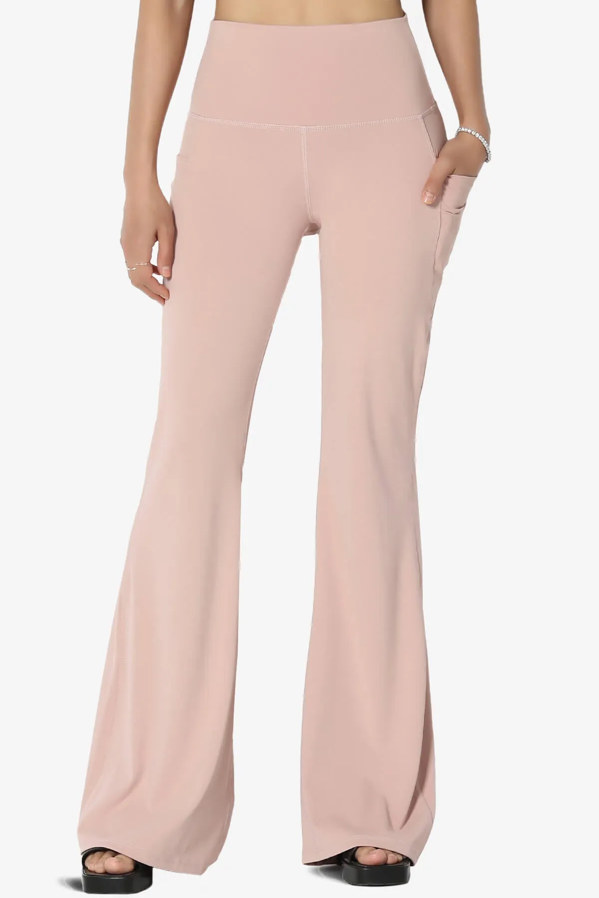 Gemma Athletic Pocket Flare Yoga Pants PLUS