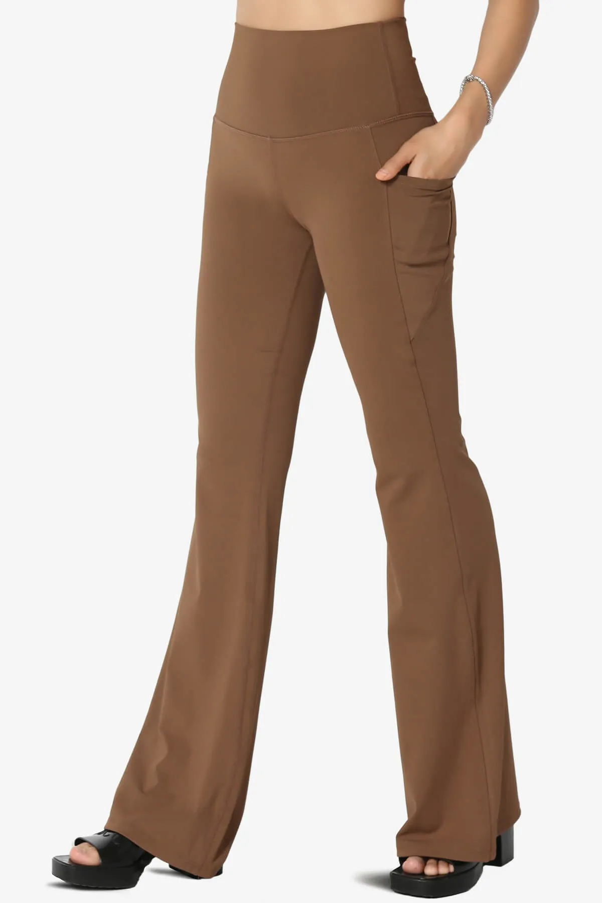 Gemma Athletic Pocket Flare Yoga Pants PLUS