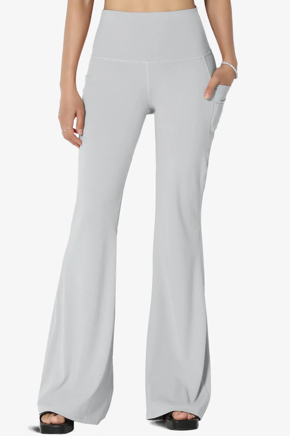 Gemma Athletic Pocket Flare Yoga Pants PLUS