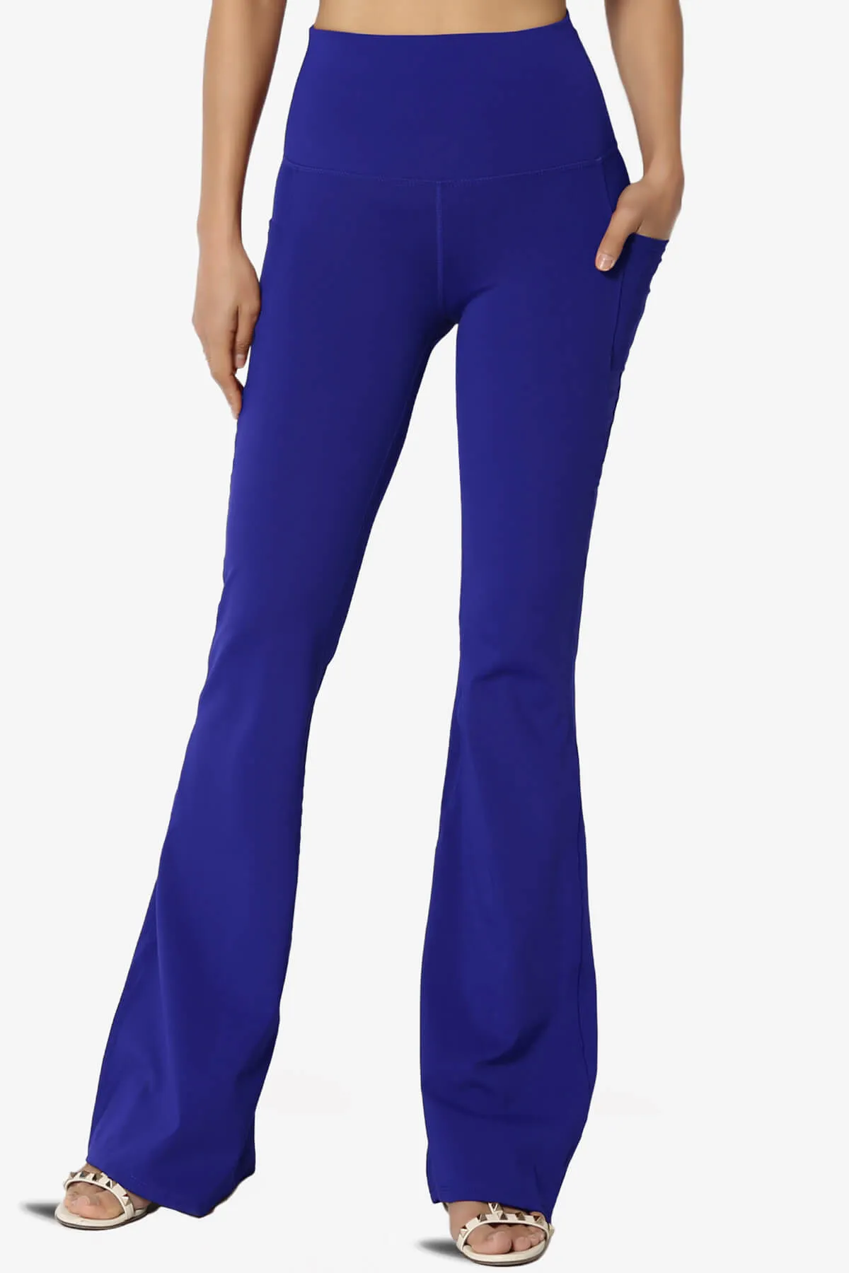 Gemma Athletic Pocket Flare Yoga Pants PLUS