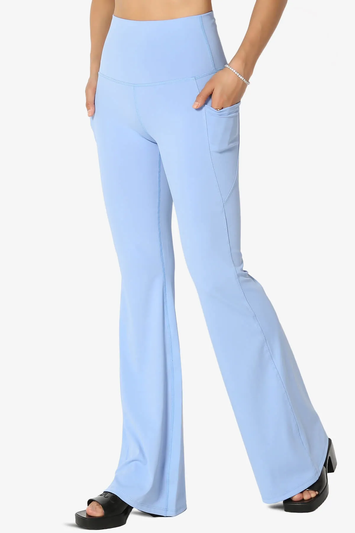 Gemma Athletic Pocket Flare Yoga Pants PLUS