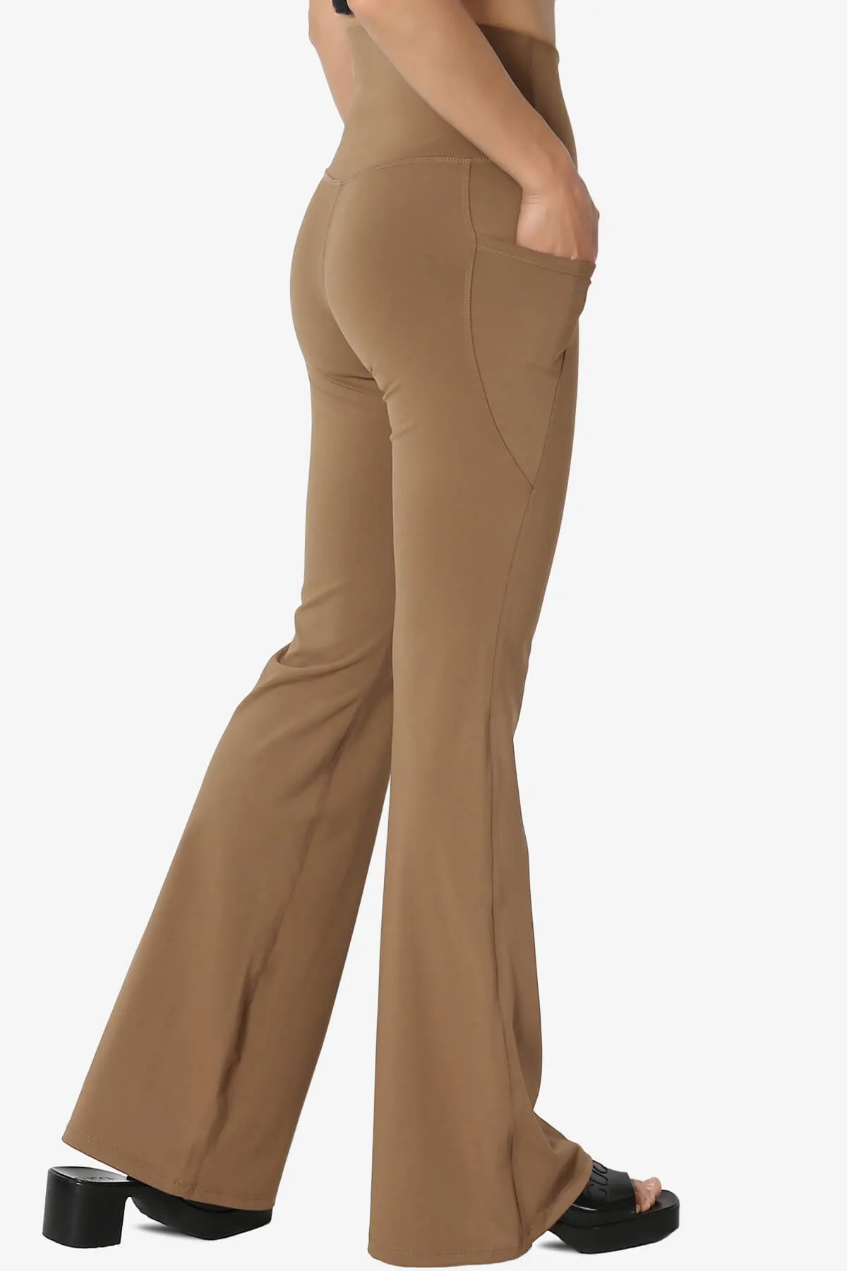 Gemma Athletic Pocket Flare Yoga Pants PLUS