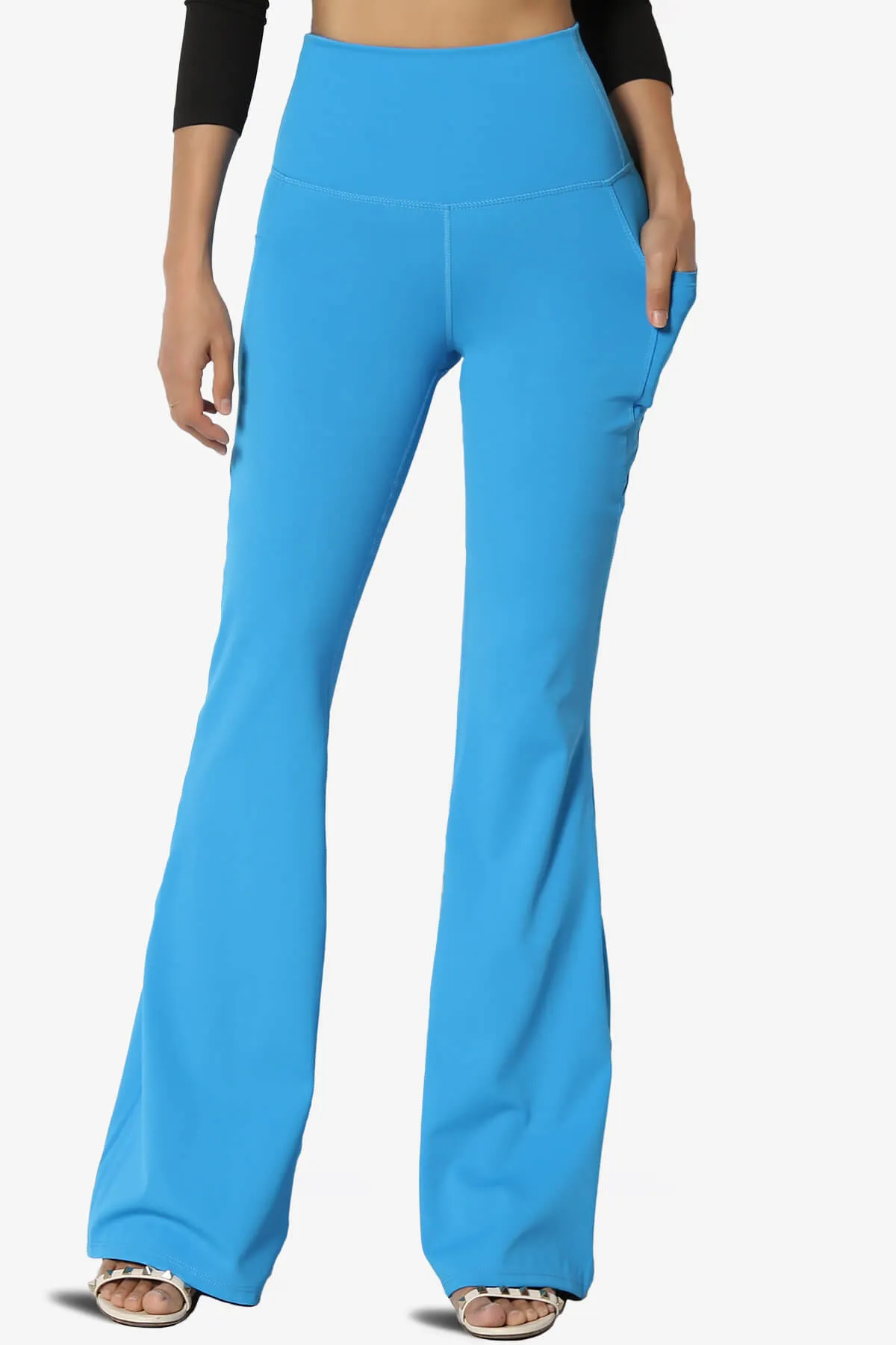 Gemma Athletic Pocket Flare Yoga Pants PLUS