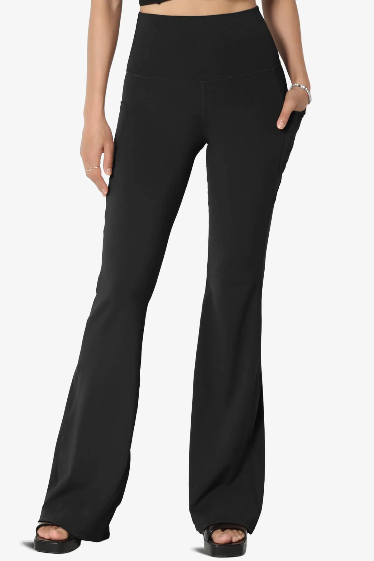 Gemma Athletic Pocket Flare Yoga Pants PLUS