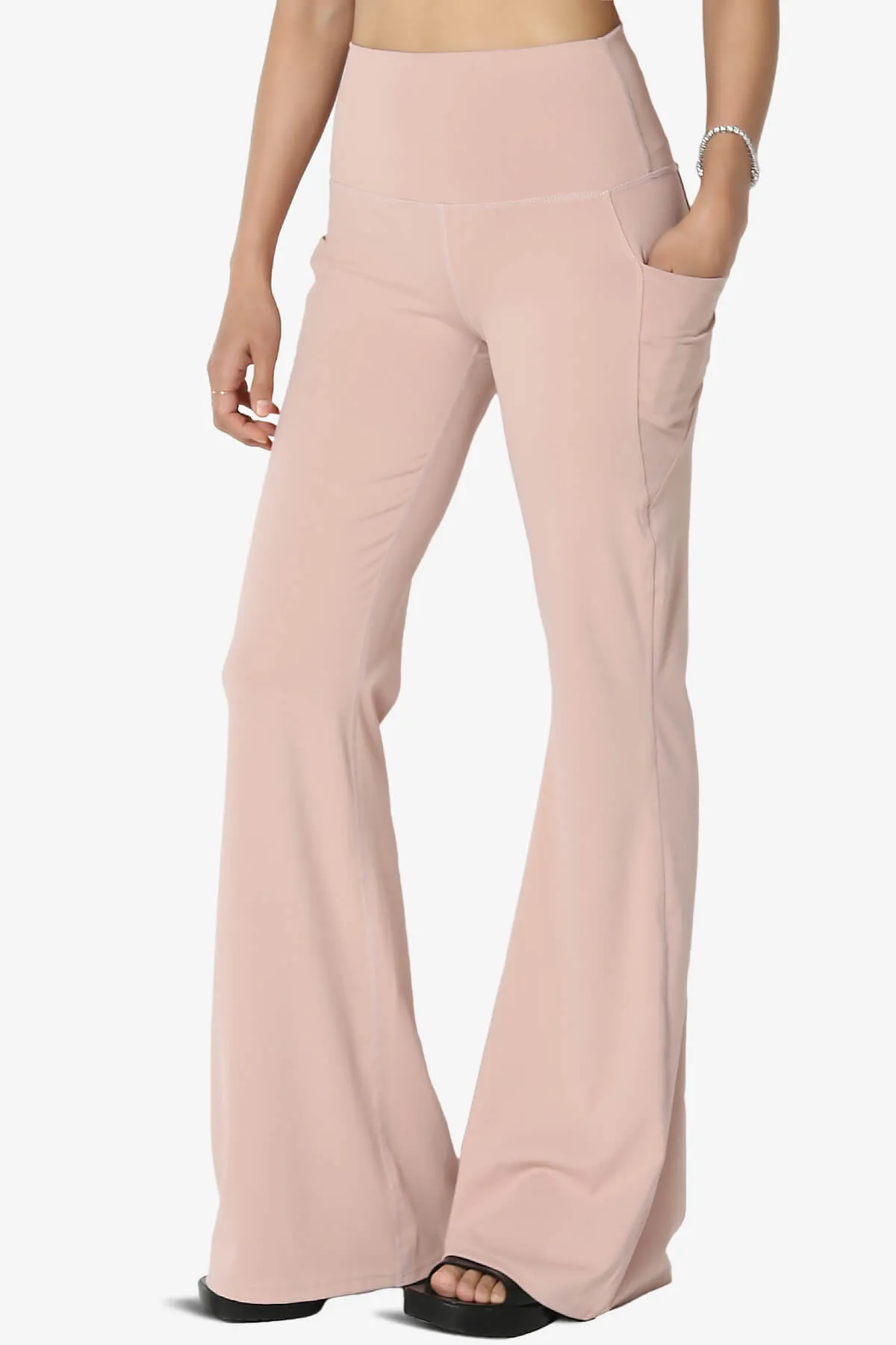 Gemma Athletic Pocket Flare Yoga Pants PLUS