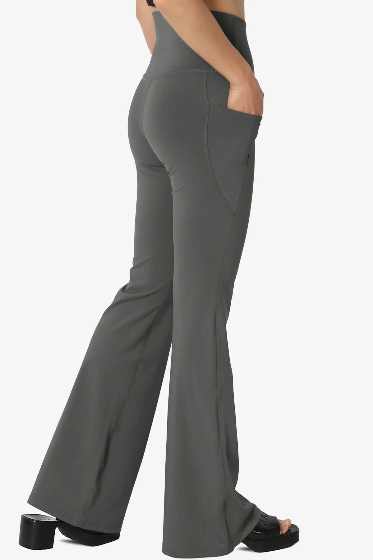 Gemma Athletic Pocket Flare Yoga Pants PLUS