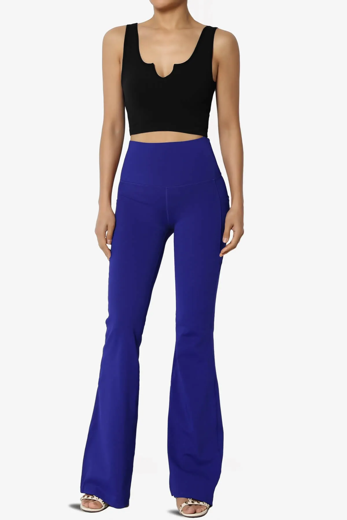 Gemma Athletic Pocket Flare Yoga Pants PLUS