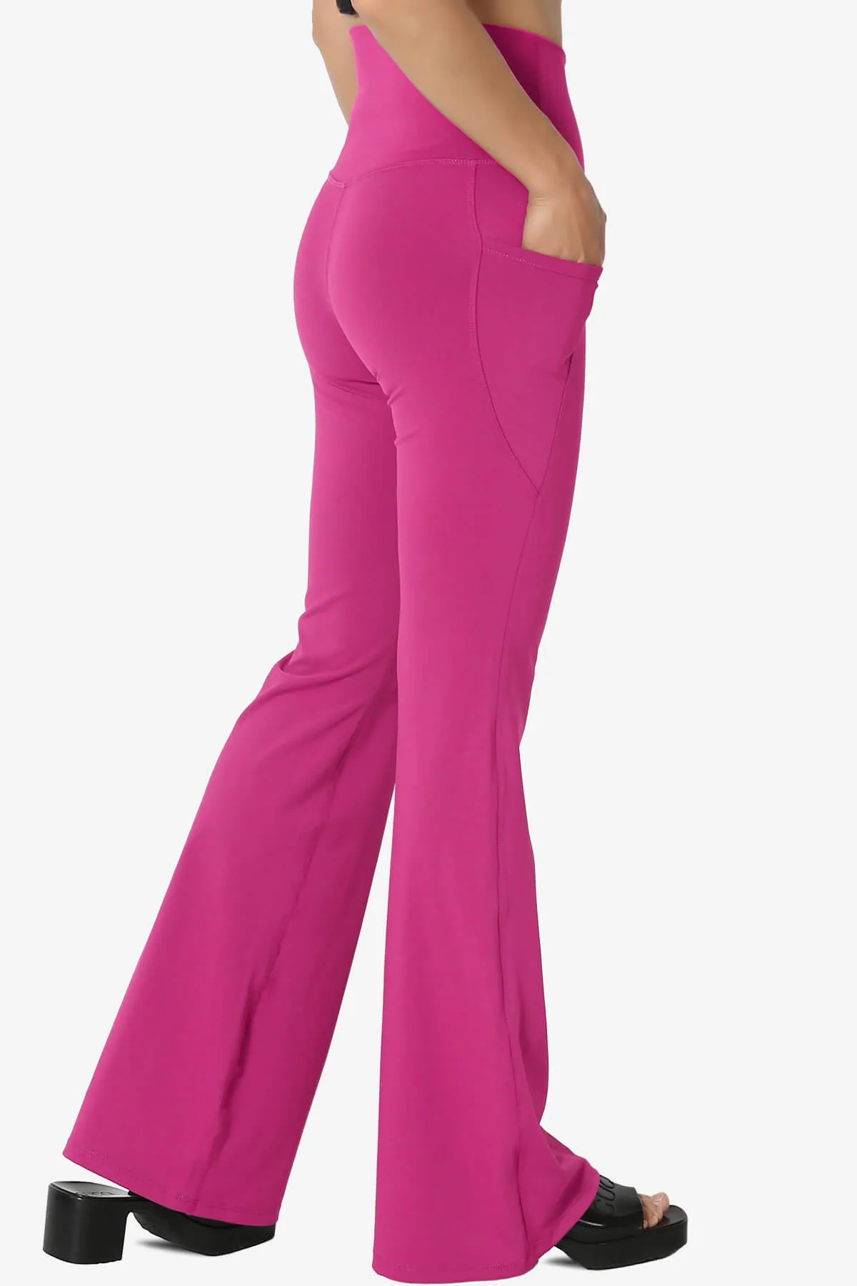 Gemma Athletic Pocket Flare Yoga Pants PLUS