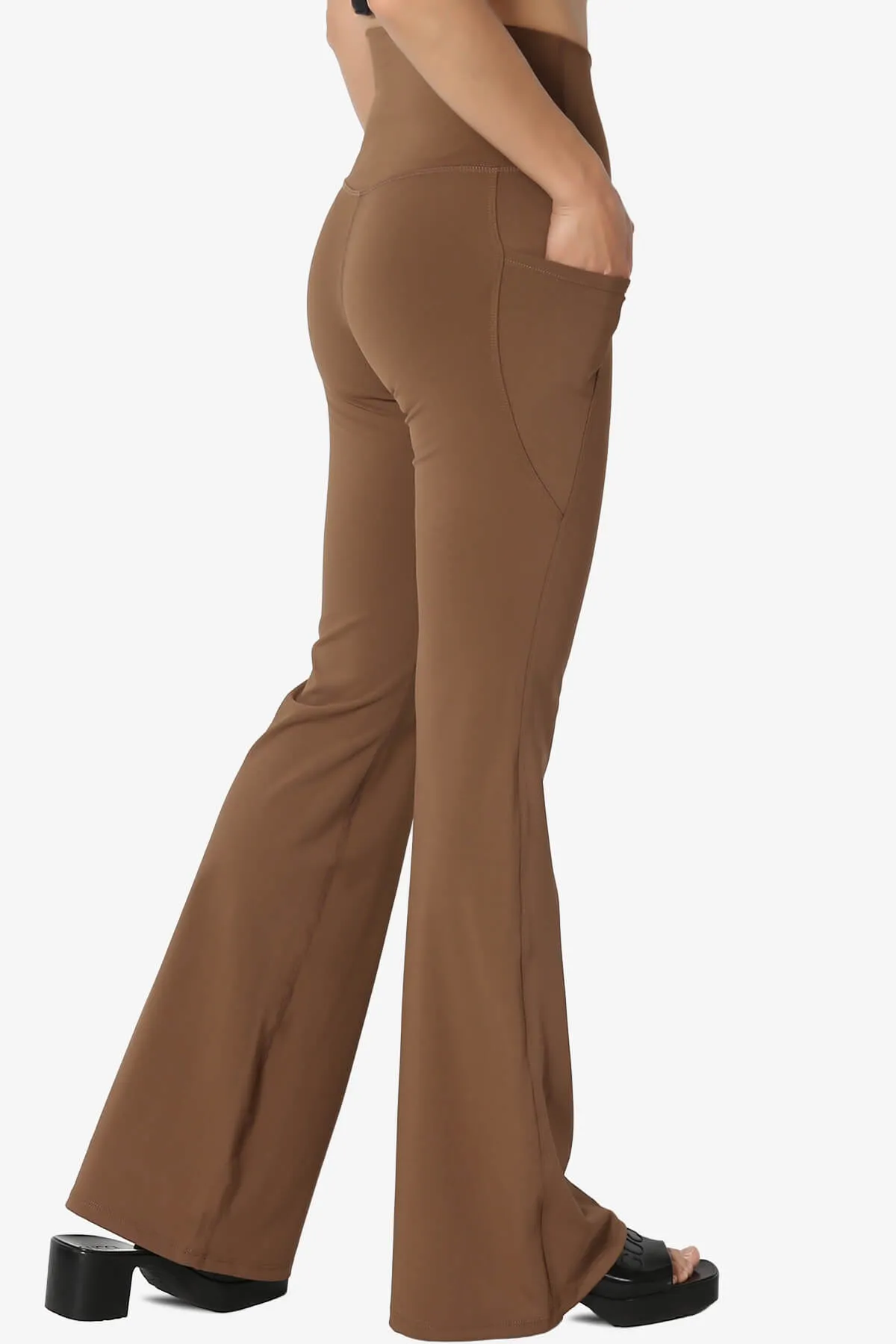 Gemma Athletic Pocket Flare Yoga Pants PLUS