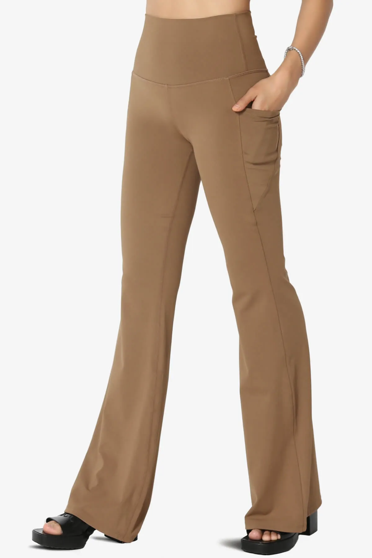 Gemma Athletic Pocket Flare Yoga Pants PLUS