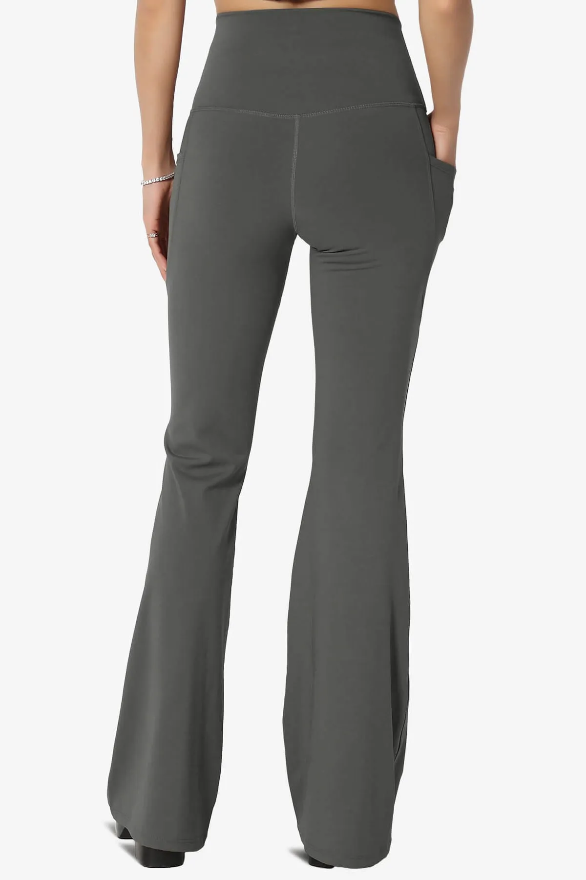 Gemma Athletic Pocket Flare Yoga Pants PLUS