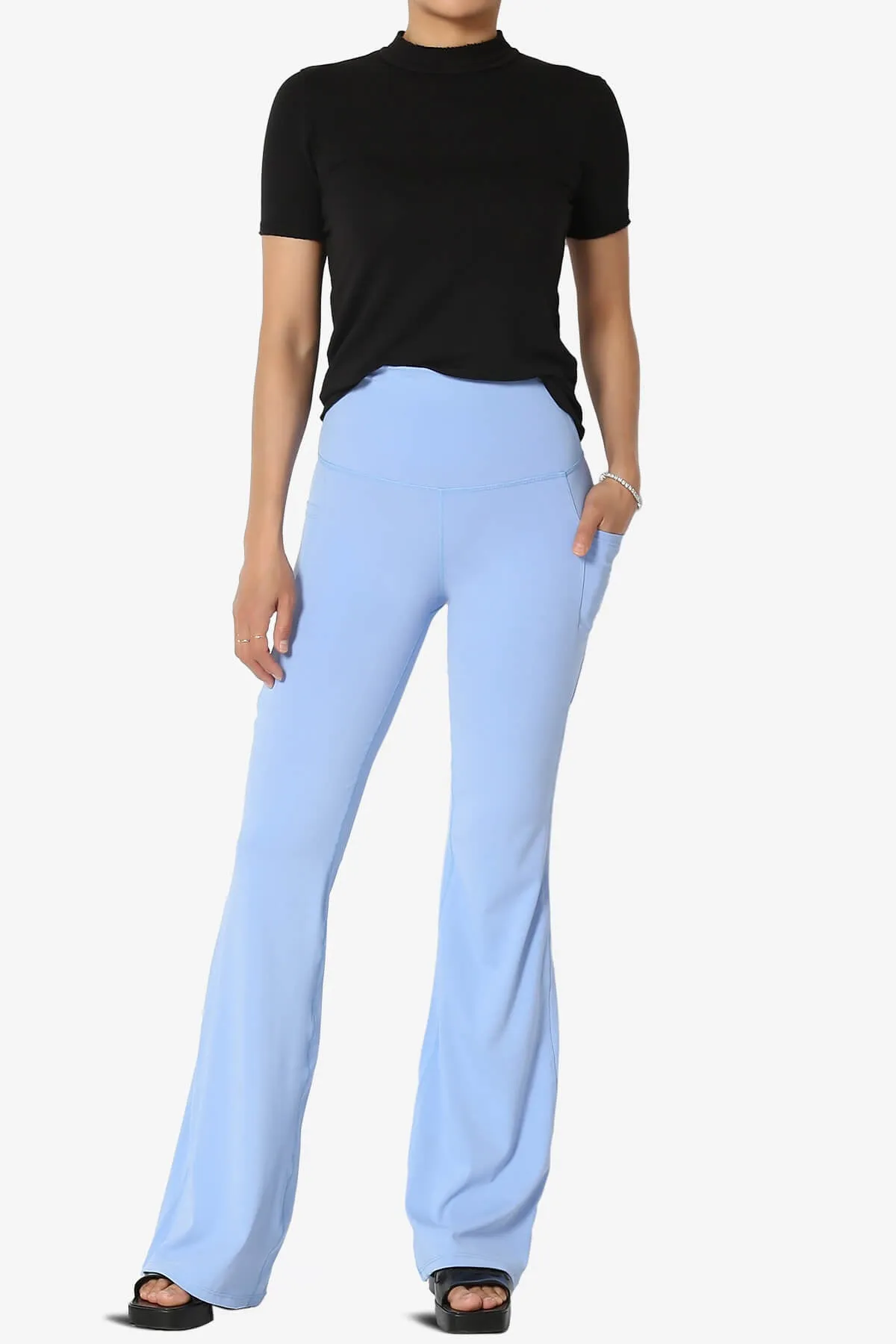 Gemma Athletic Pocket Flare Yoga Pants PLUS