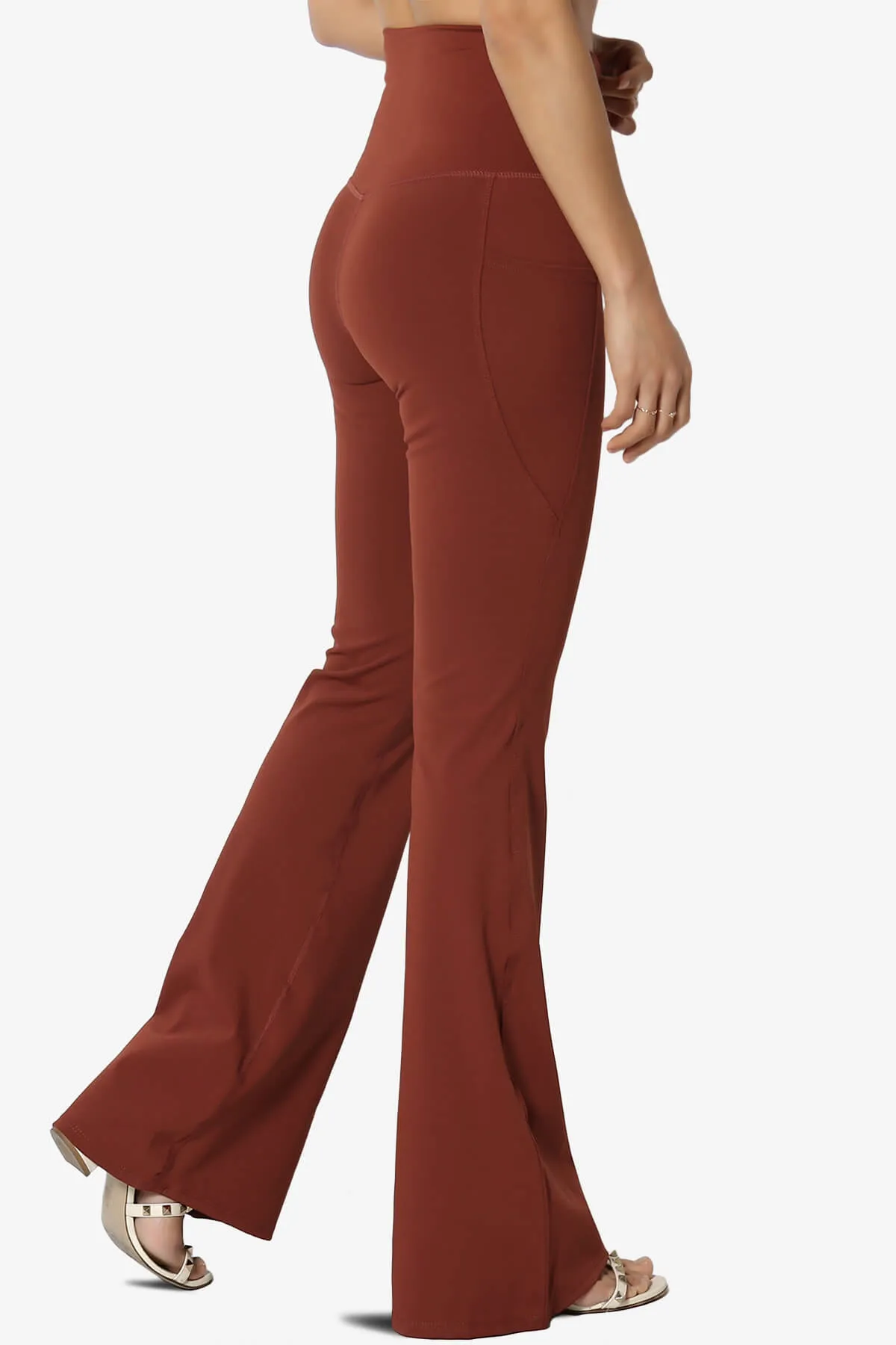 Gemma Athletic Pocket Flare Yoga Pants PLUS