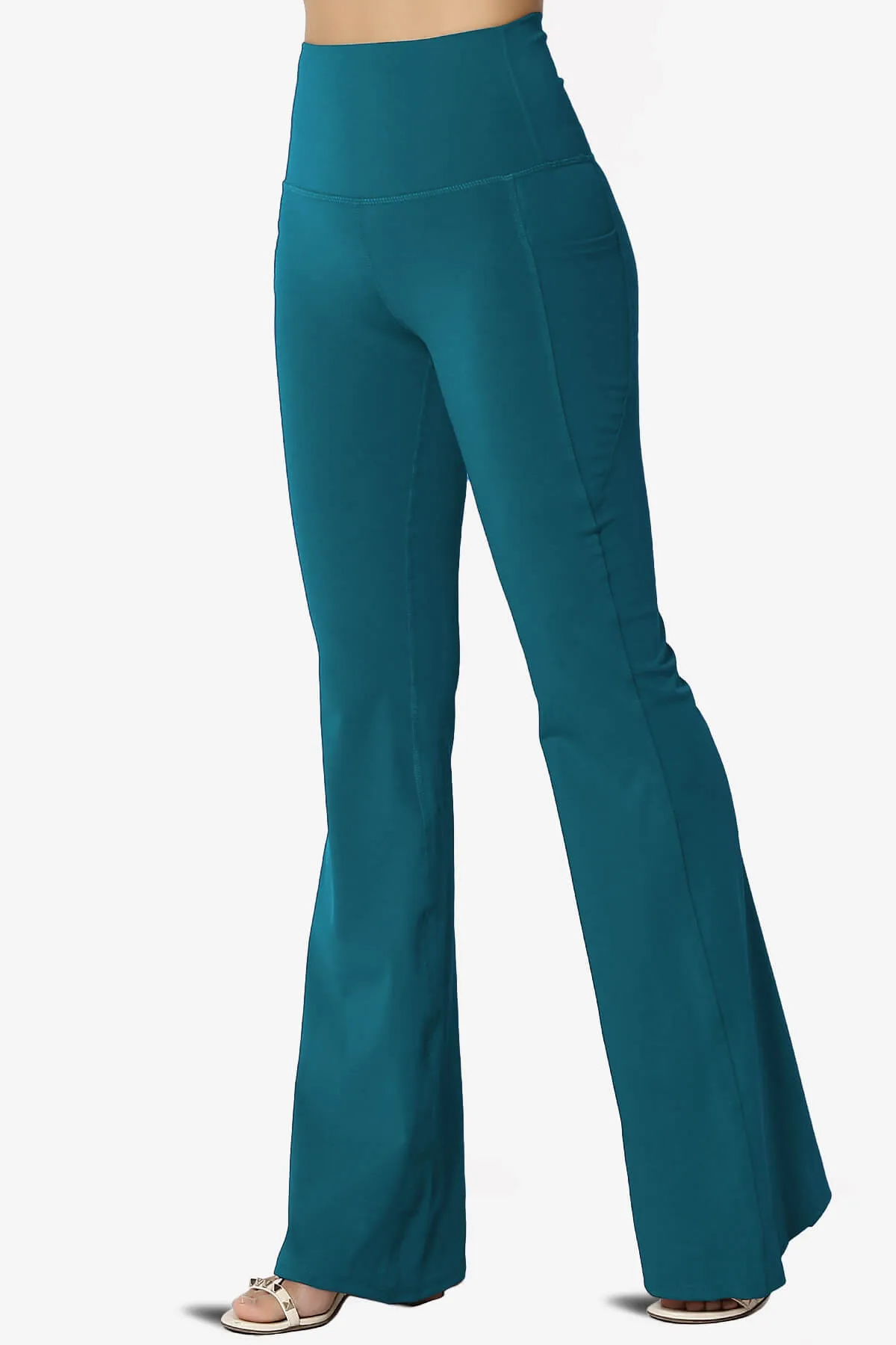 Gemma Athletic Pocket Flare Yoga Pants PLUS