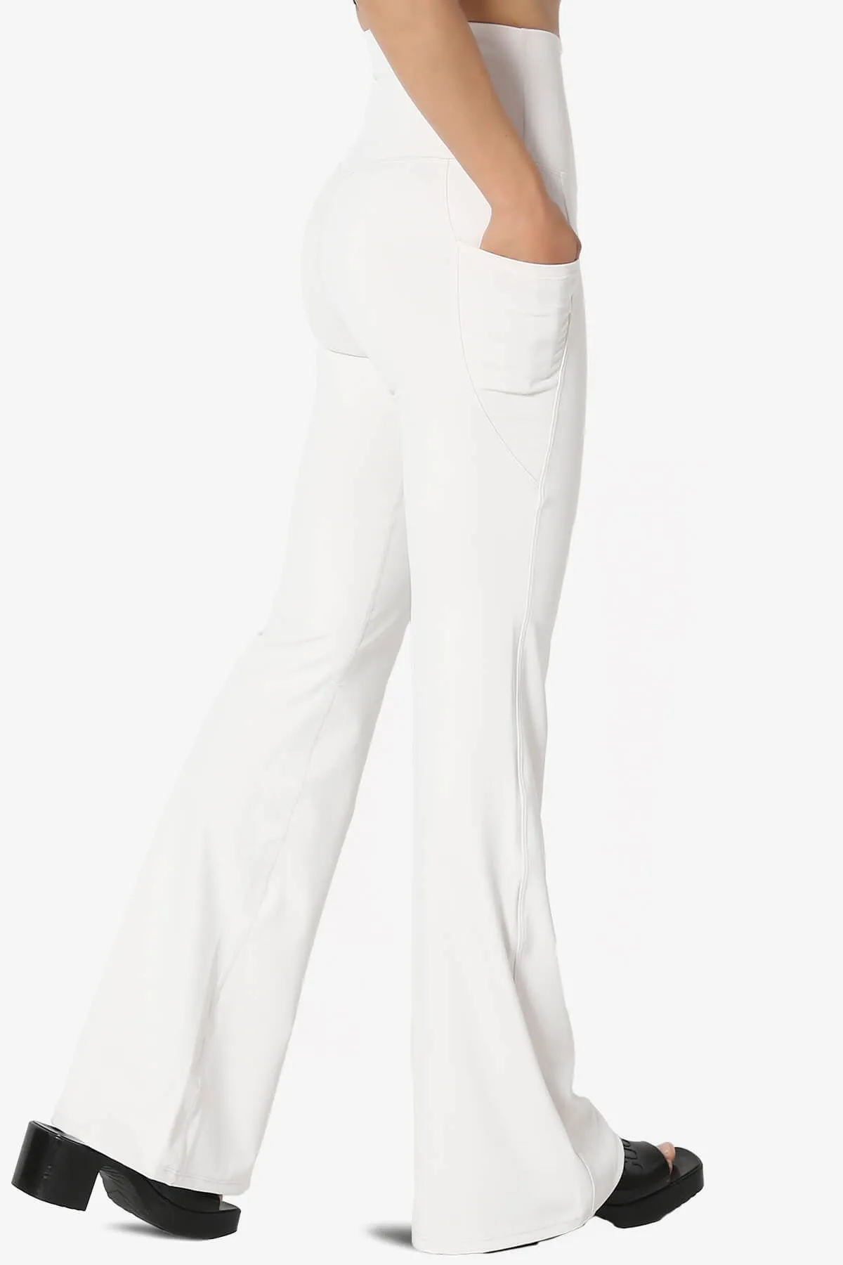 Gemma Athletic Pocket Flare Yoga Pants PLUS
