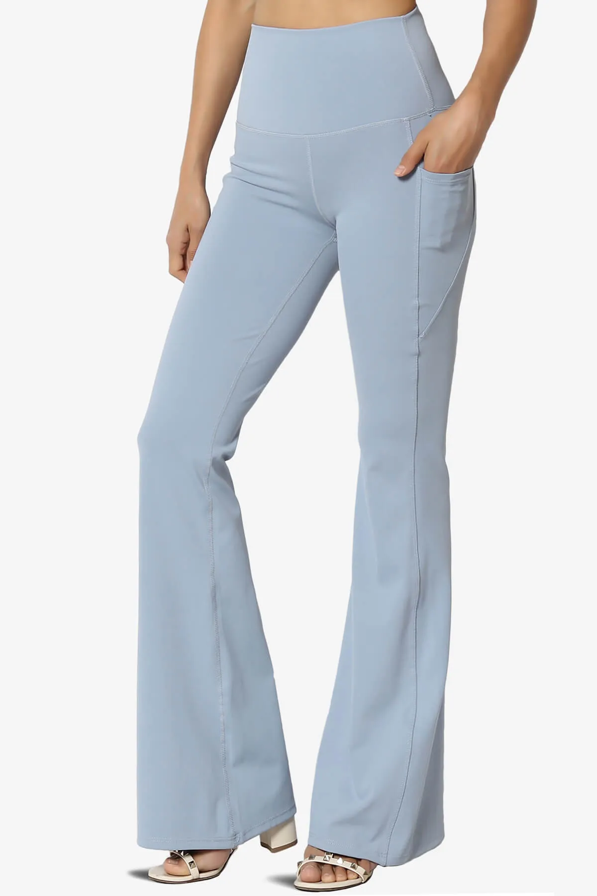 Gemma Athletic Pocket Flare Yoga Pants PLUS