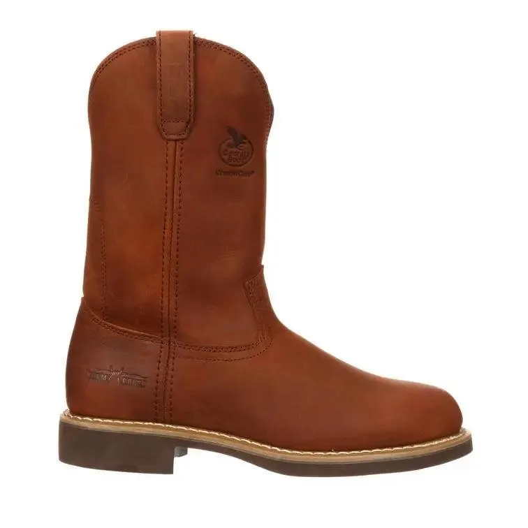 Georgia Mens Carbo-Tec Farm and Ranch Pull-On Boots G5814