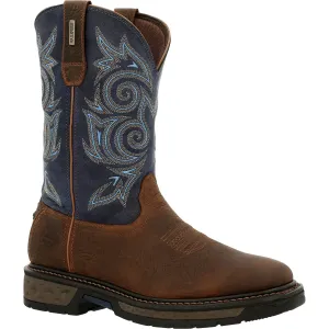 Georgia Men's Carbo-Tec LT 11" Soft Toe Waterproof Western Work Boot - GB00435