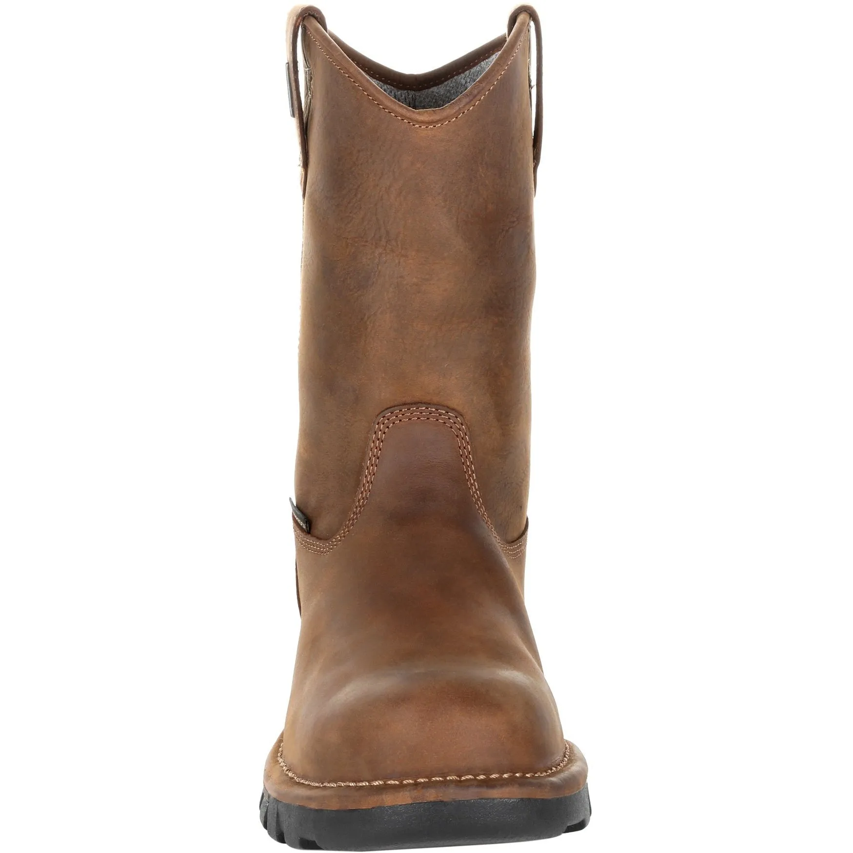 Georgia Men's Eagle One 10" Soft Toe Waterproof Work Boot - Brown - GB00314
