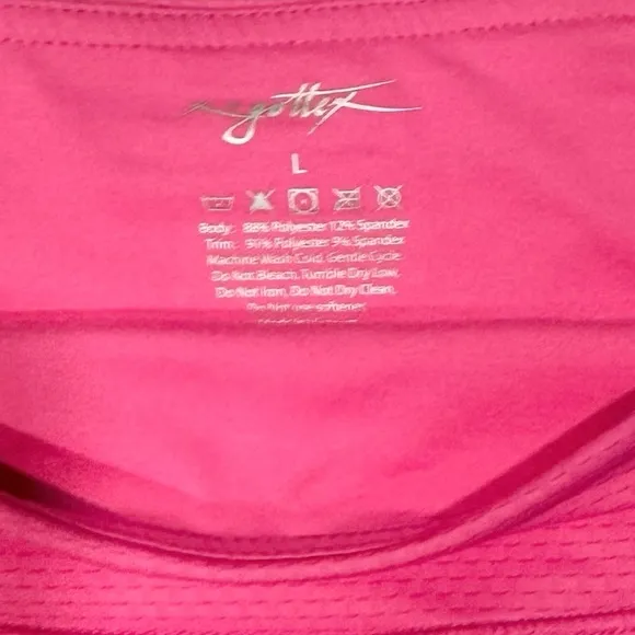 GOTTEX Golf &amp; Tennis Activewear Pink Skort Pockets NWT Large