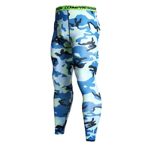 GRADIENT COLOR DRY FIT WORKOUT LEGGINGS