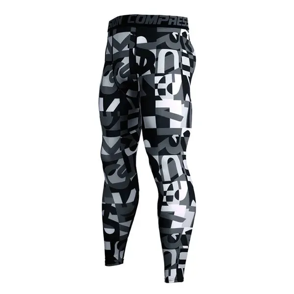 GRADIENT COLOR DRY FIT WORKOUT LEGGINGS
