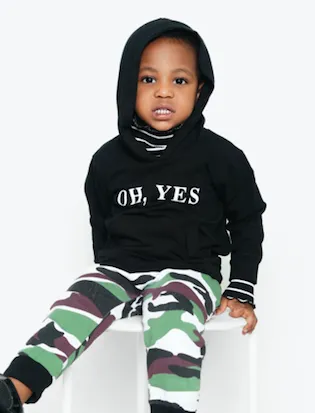Graphic Print Hoodie