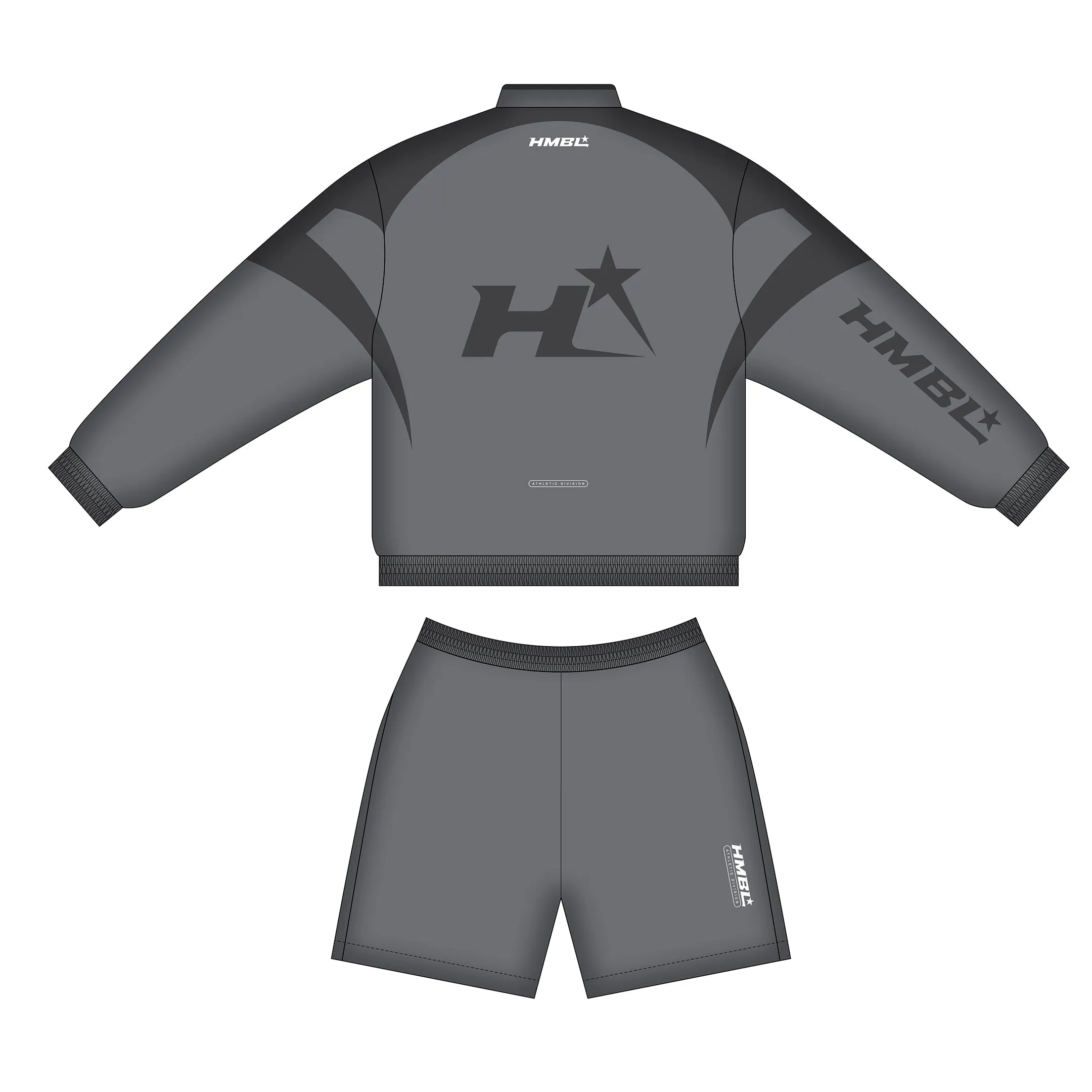 Grey hmbl runner track set