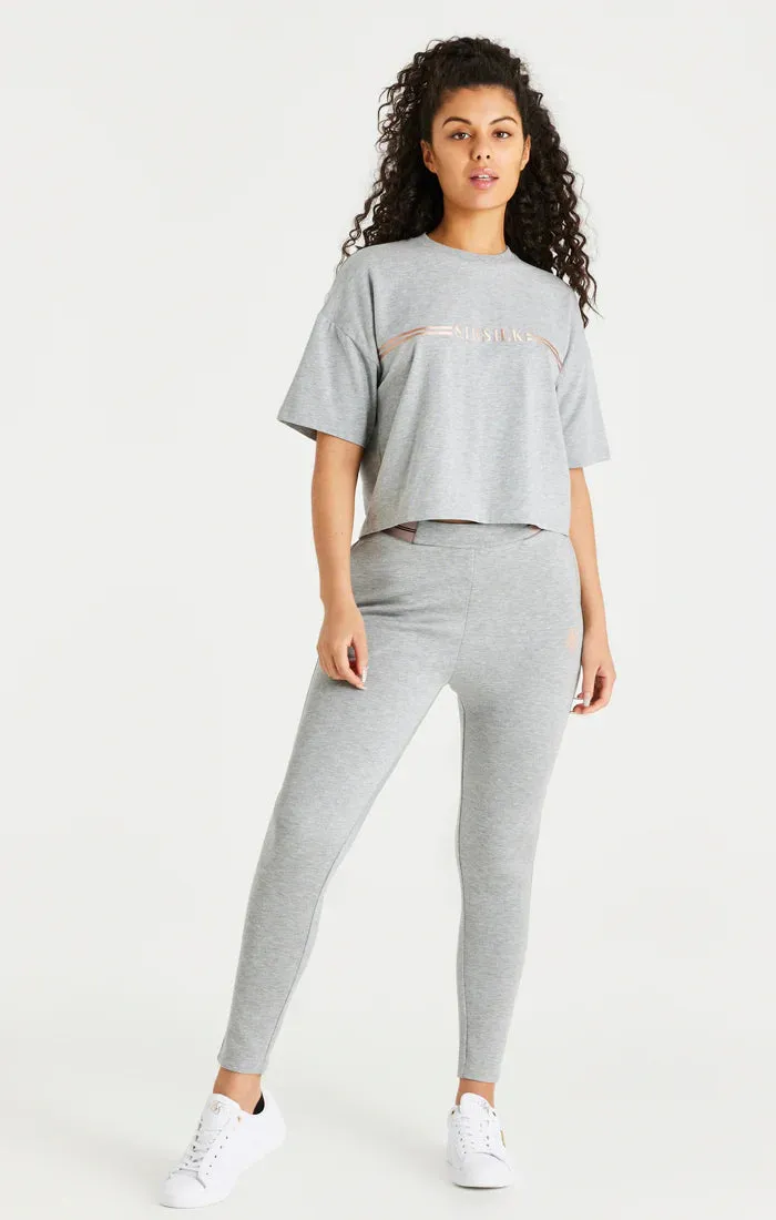 Grey Marl Track Pant