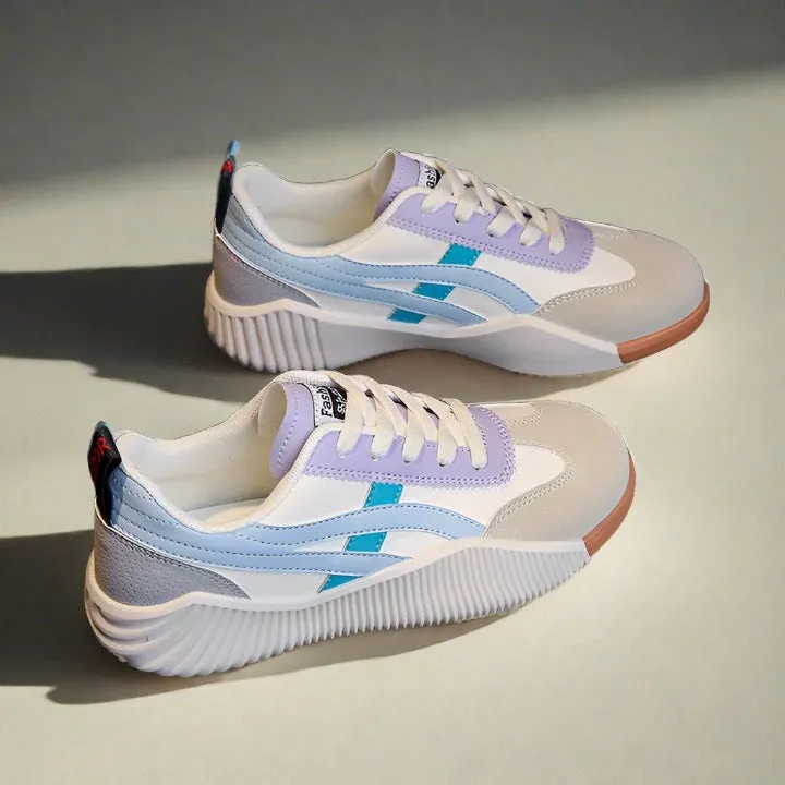 GS FreeWalk | Moderne kleurrijke sneakers met plateauzool voor dames