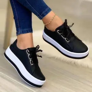 GS Trend | Trendy comfortabele sneakers met een dikke zool voor dames