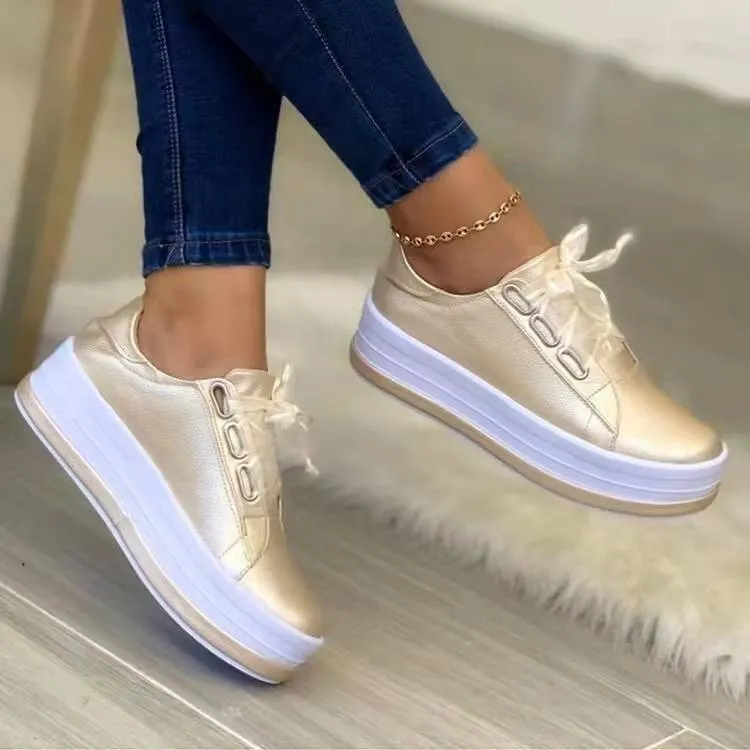 GS Trend | Trendy comfortabele sneakers met een dikke zool voor dames