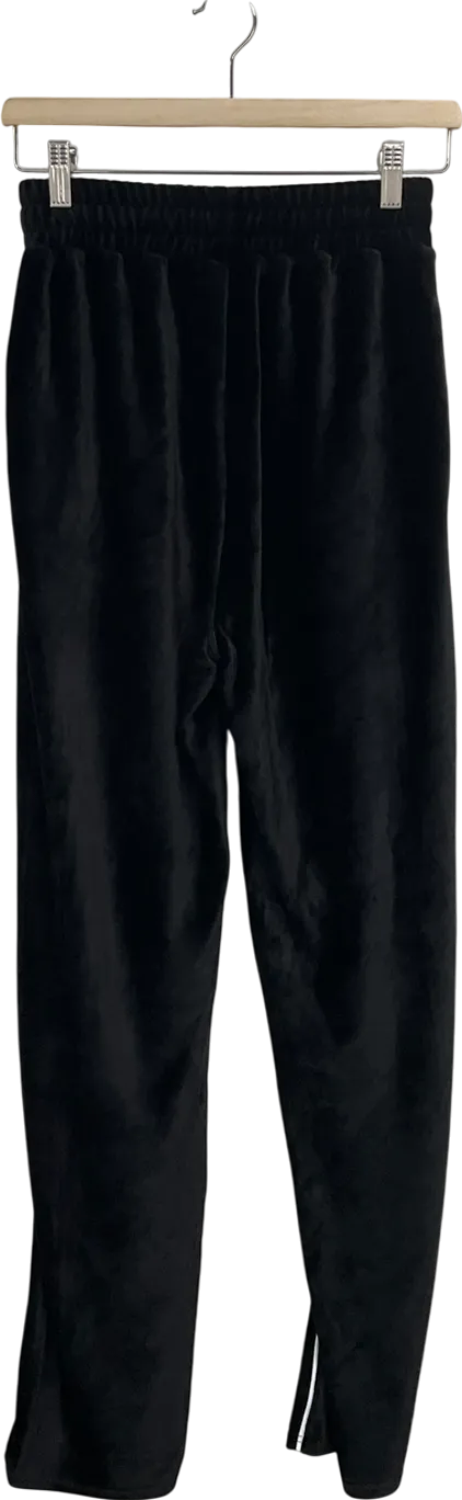 gymshark Black Velour Joggers UK XS