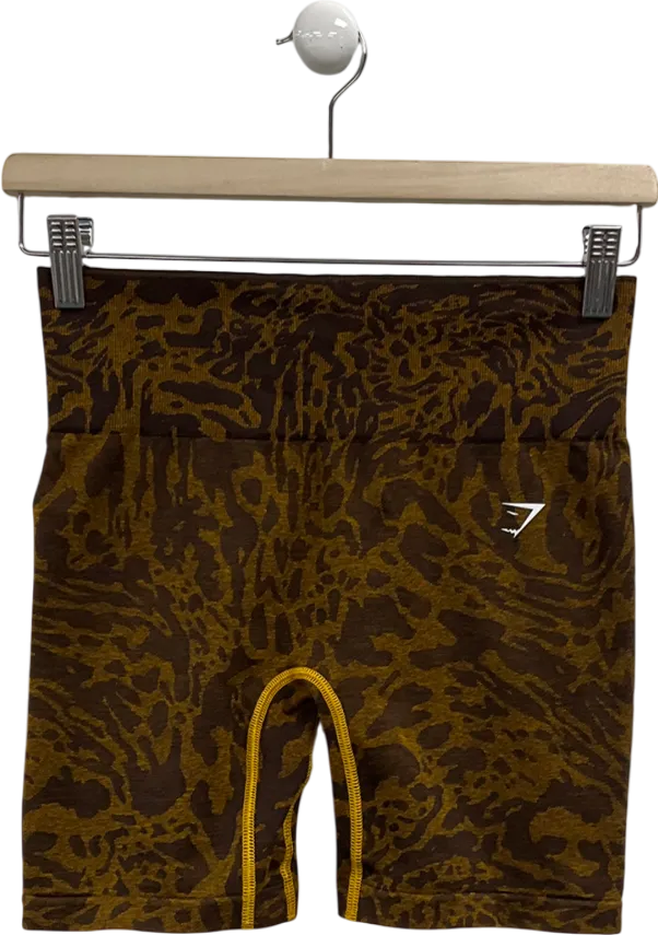 gymshark Brown Adapt Safari Shorts UK S