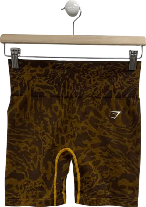 gymshark Brown Adapt Safari Shorts UK S
