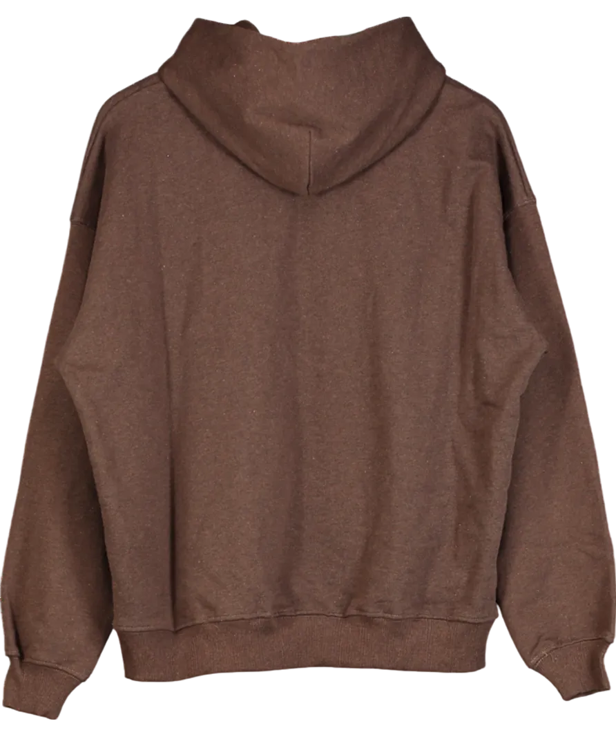 gymshark Brown Rest Day Sweats Hoodie UK XS