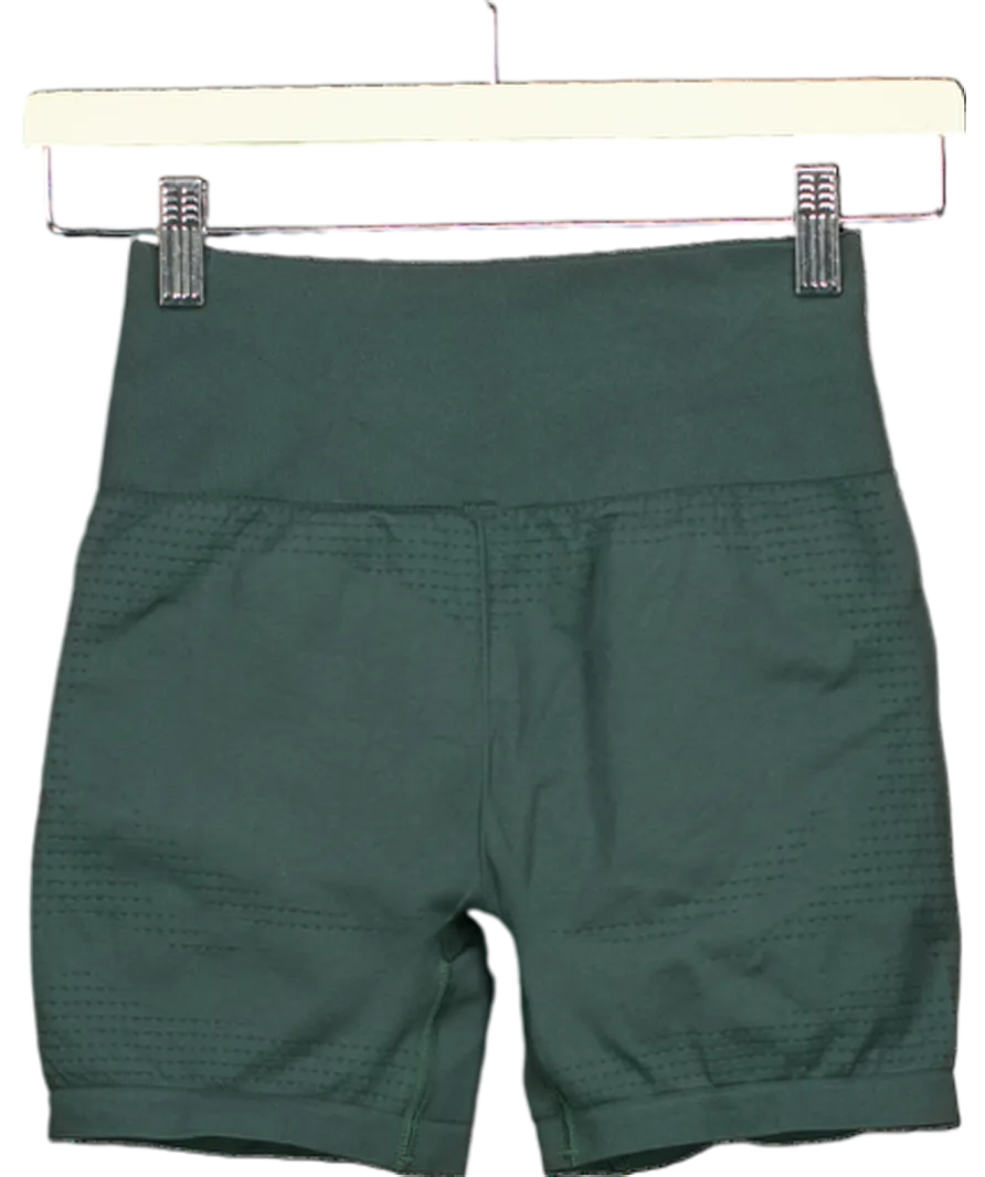 gymshark Green Vital Seamless Shorts UK S