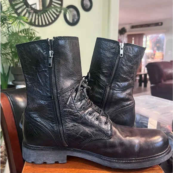 H by Hudson Mid calf Men’s Leather Boots