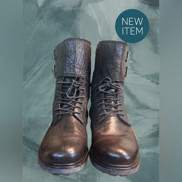 H by Hudson Mid calf Men’s Leather Boots