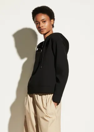 Half Zip Hoodie (Black)