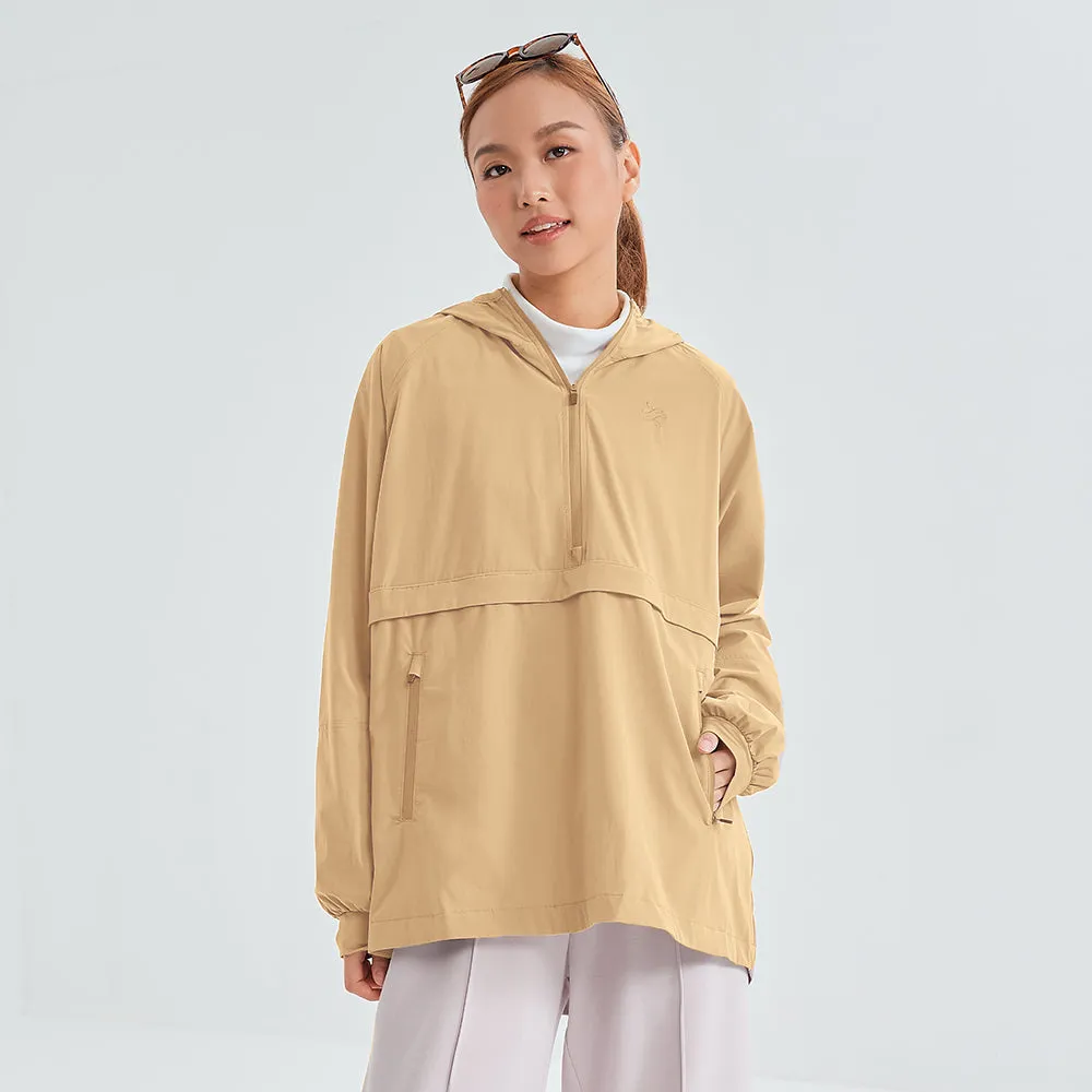 Half Zip Parka - Parmesan