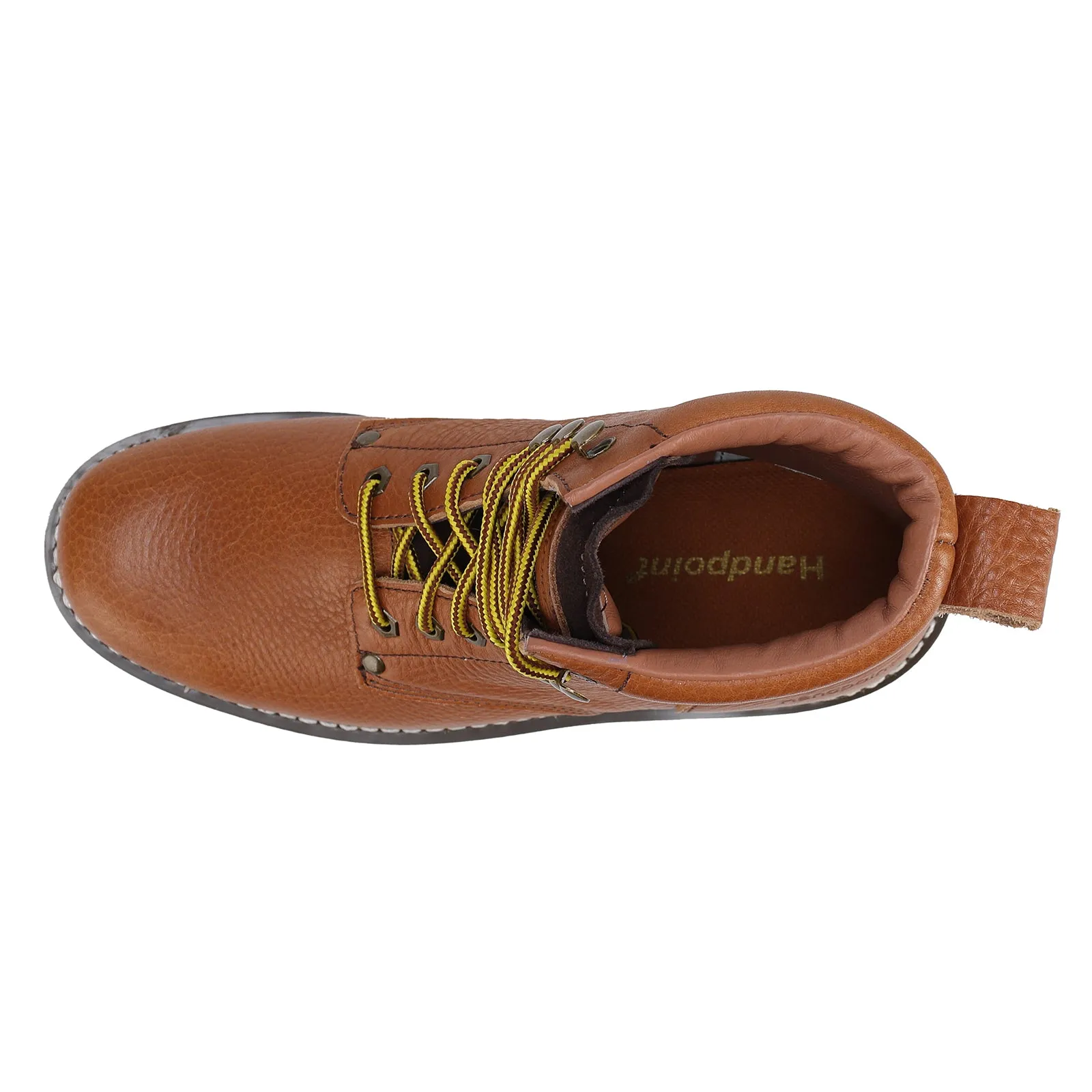 HANDPOINT 84984 Men's work boots Soft Toe comfortable 6" boots Brown
