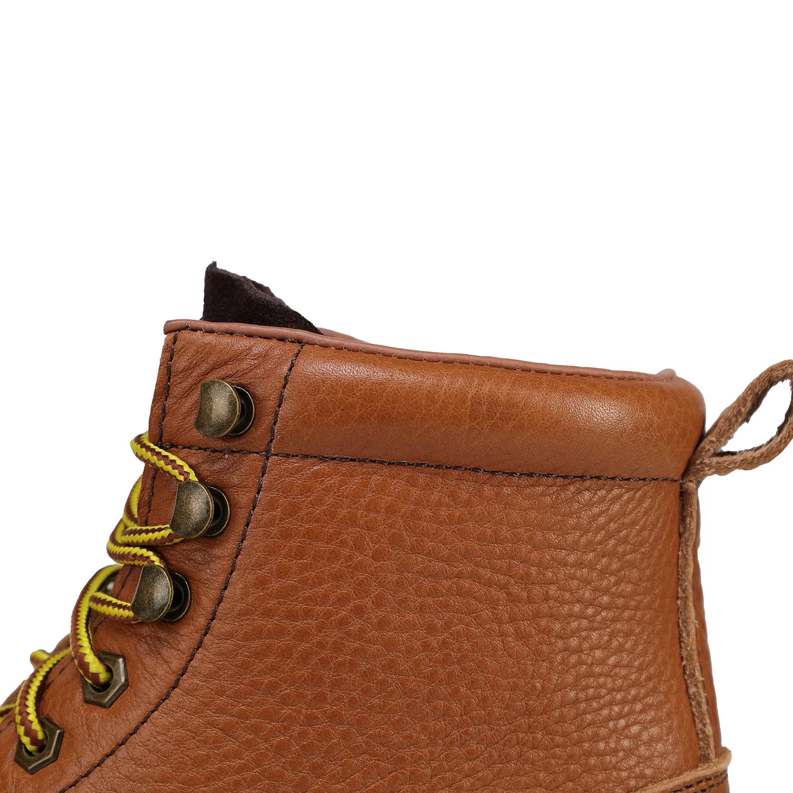 HANDPOINT 84984 Men's work boots Soft Toe comfortable 6" boots Brown