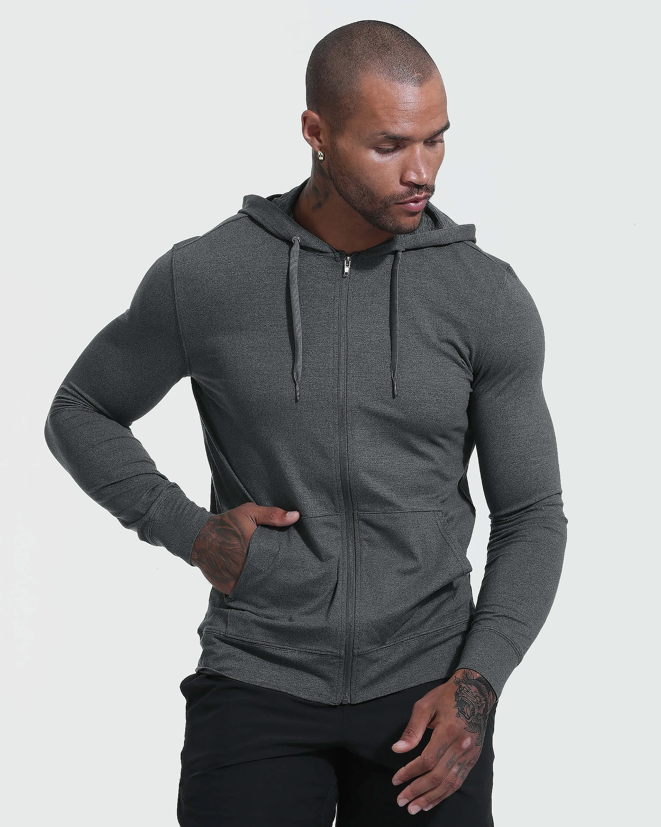 Heathered Zip Hoodie 2-Pack