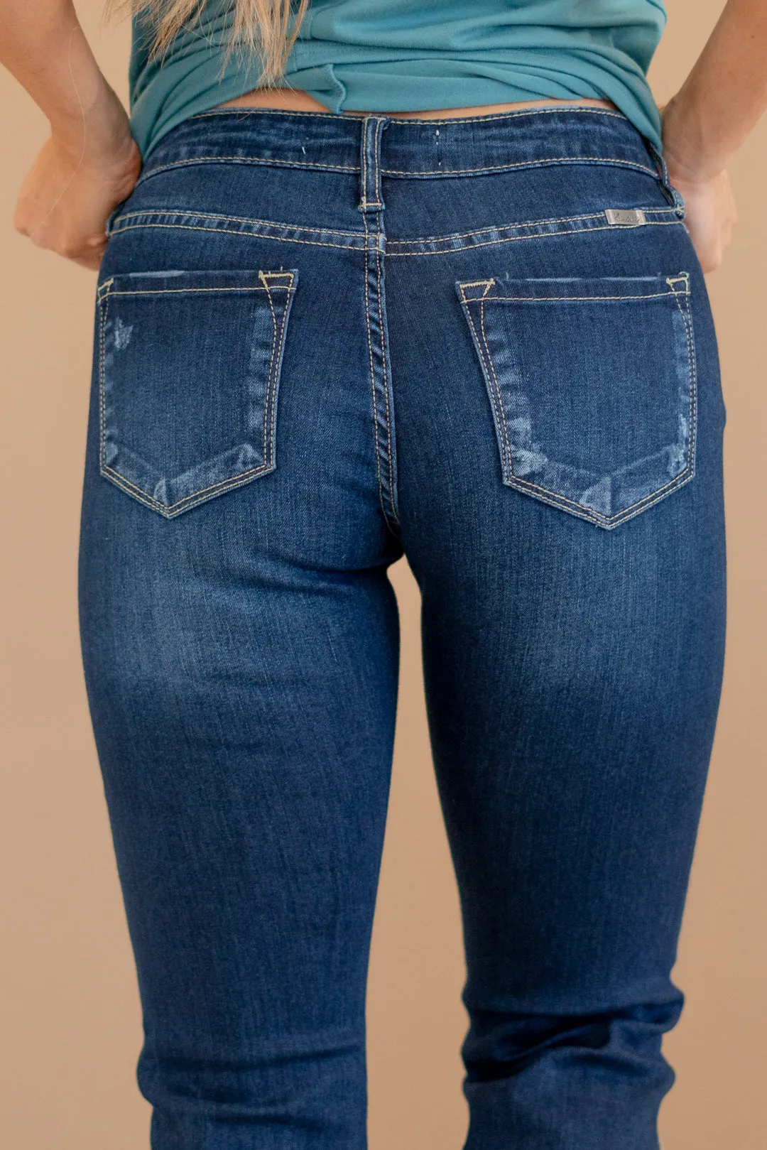 Heidi Mid Rise Flare Jeans