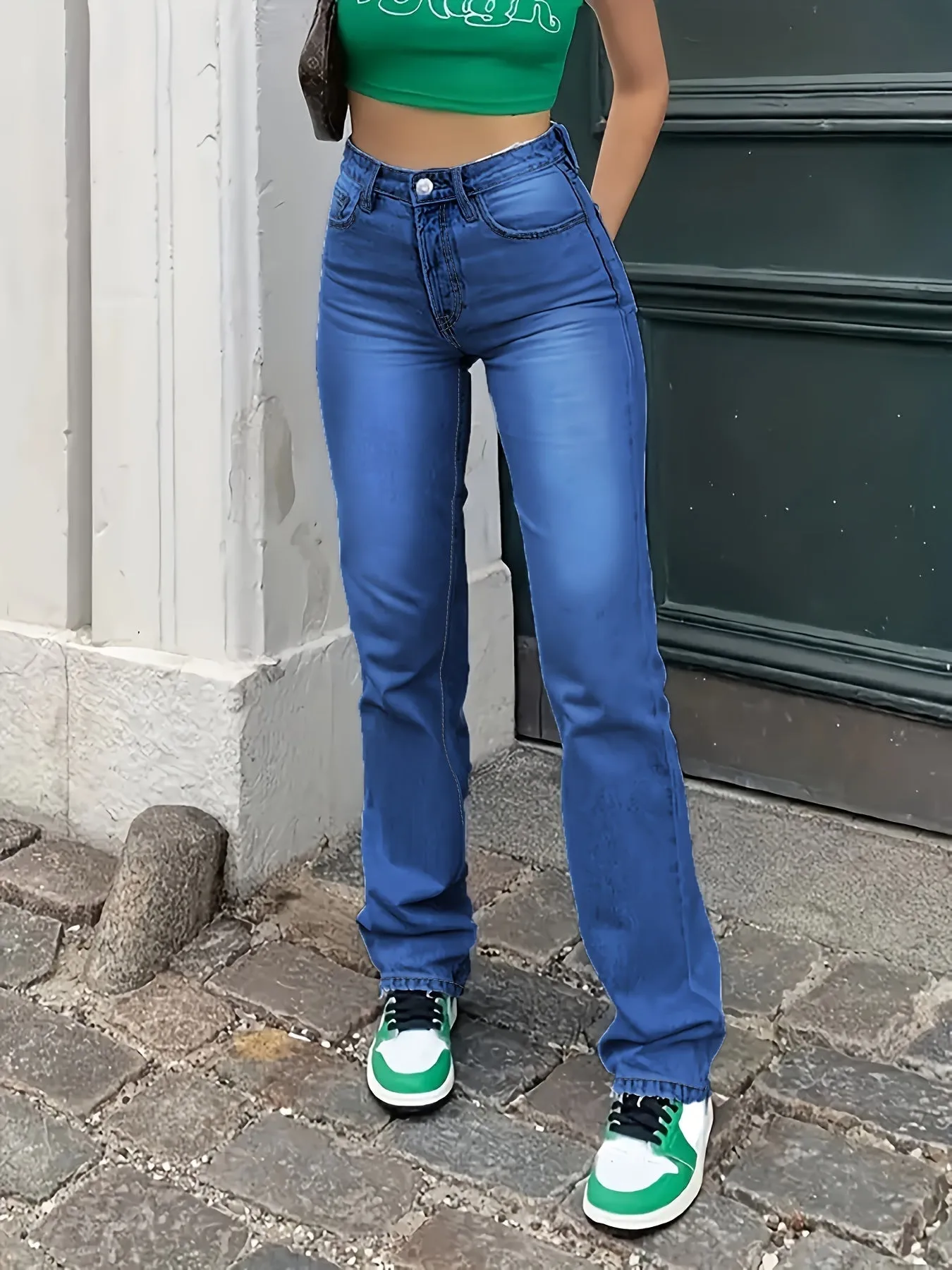 Hellblaue Casual Jeans - Mia