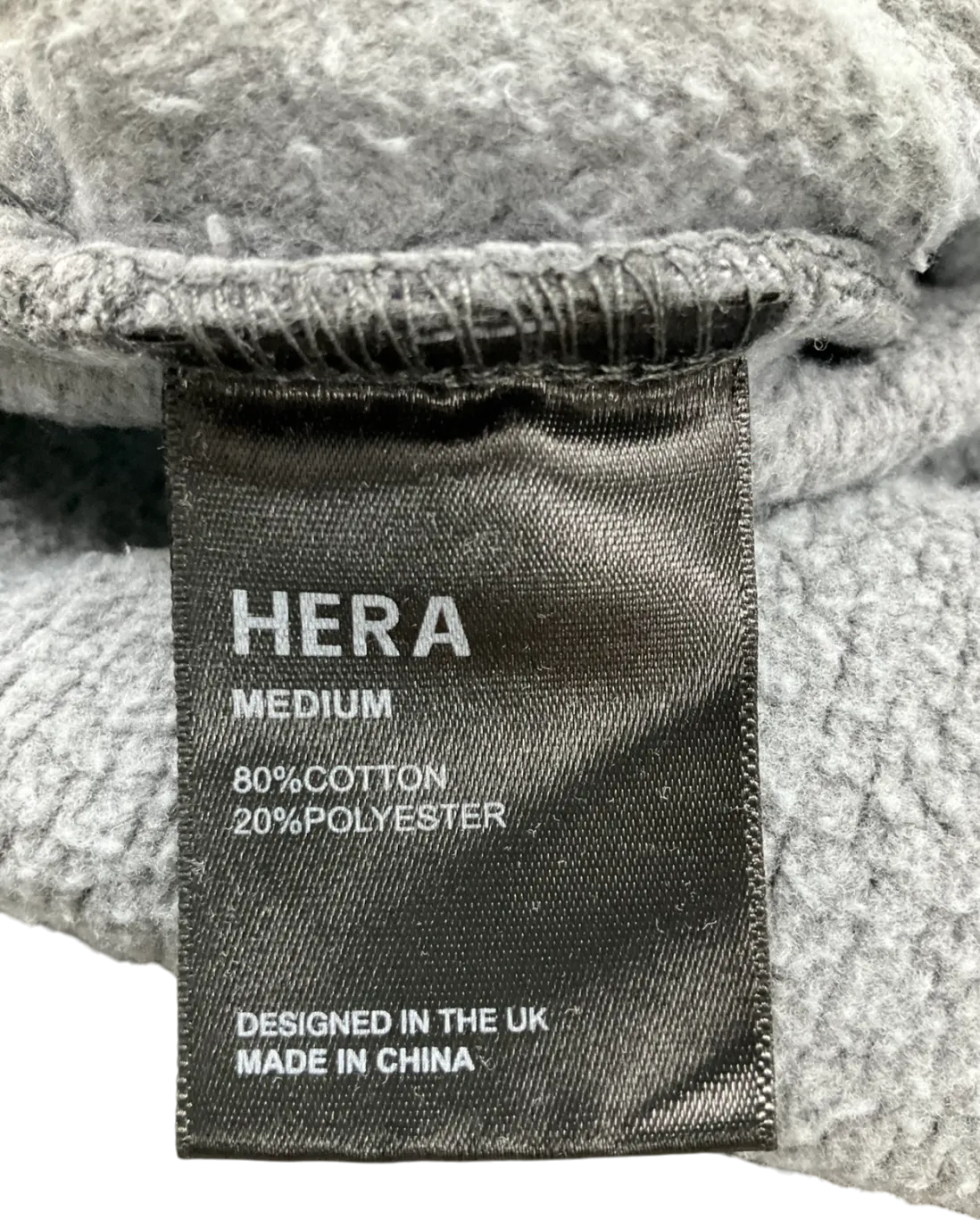 Hera Grey Core Logo Sweatshorts UK M