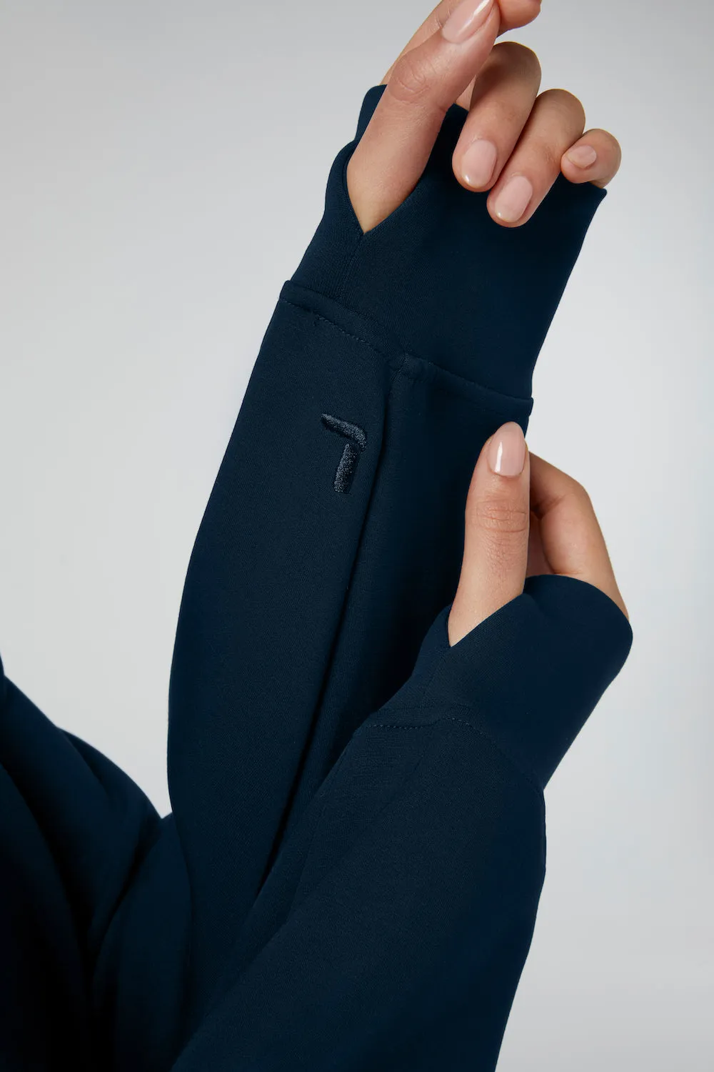 High Neck Hoodie